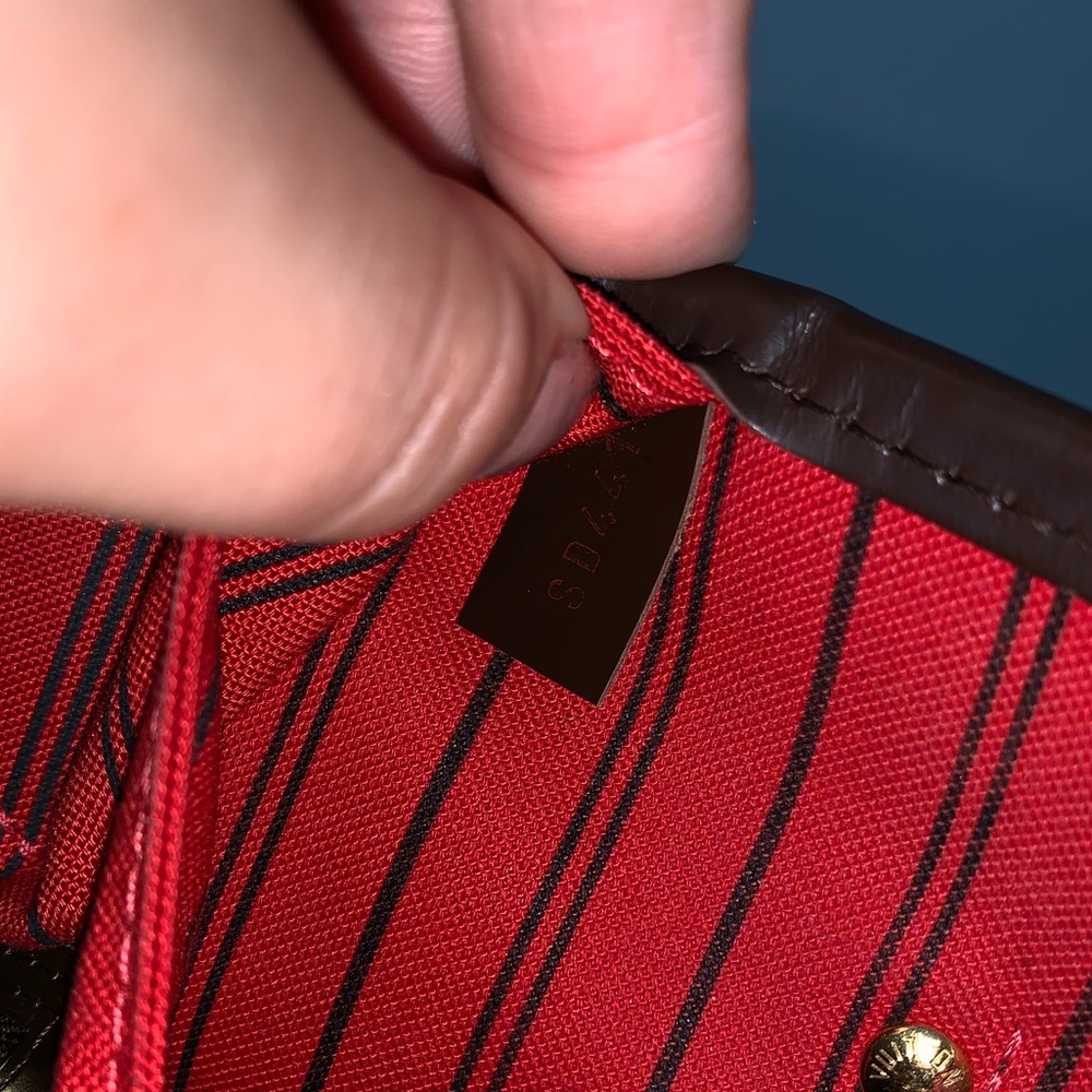 ❤️SOLD ♥️LV Damien Ebene Neverfull MM - Picture 7 of 8